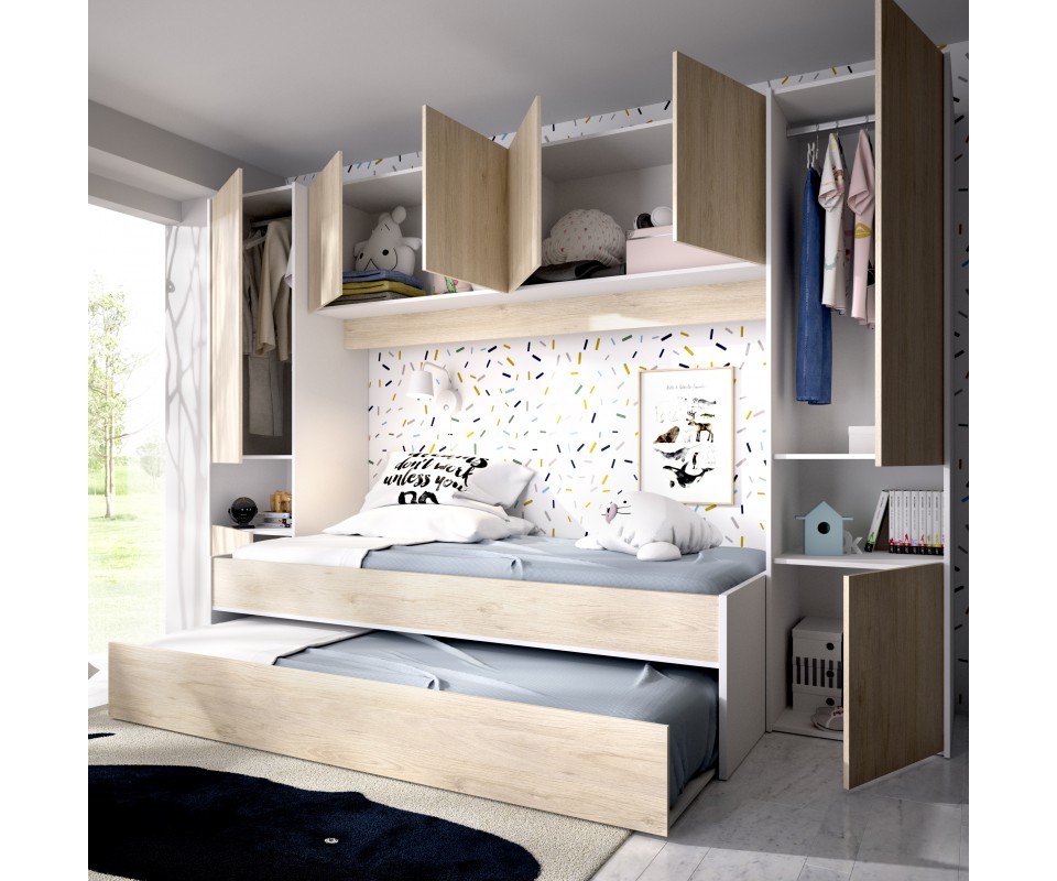 Comprar dormitorio puente juvenil barato|Precio dormitorios muebles