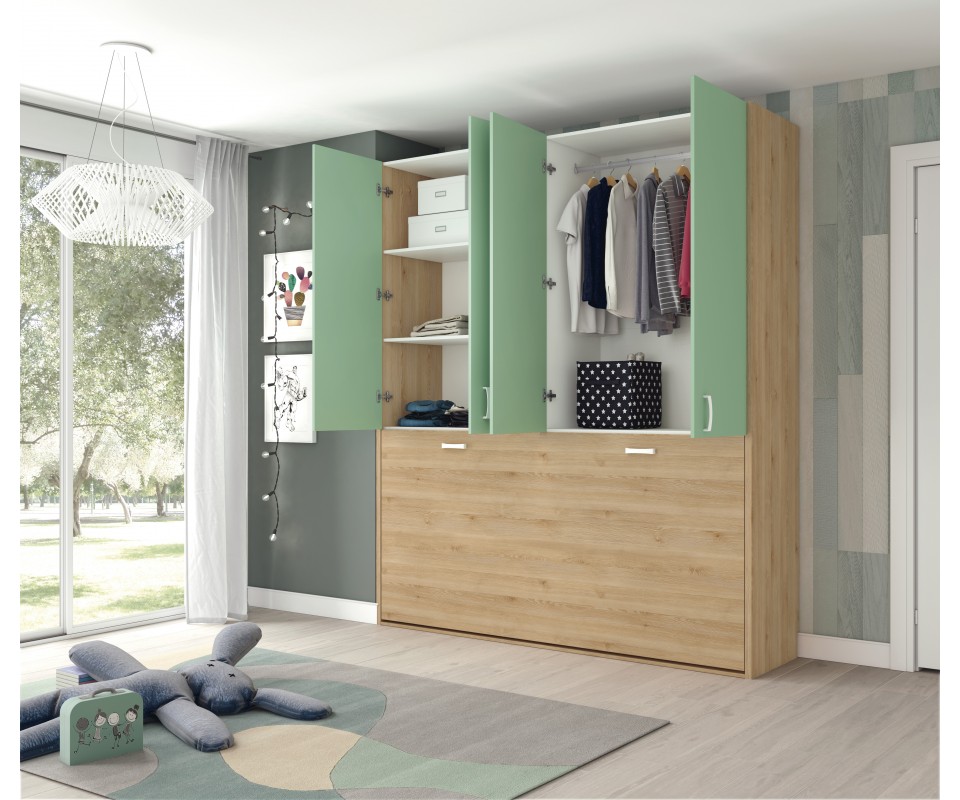 Comprar camas abatibles con cajones barato|Precio camas abatibles en